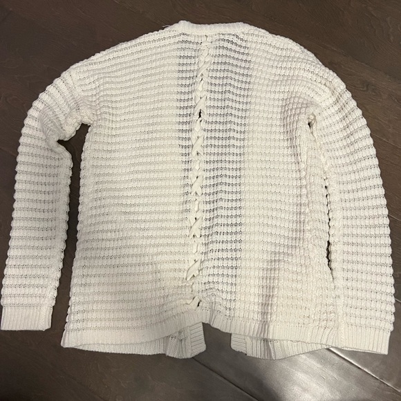 Pink Republic white cardigan size: xs - Picture 2 of 3